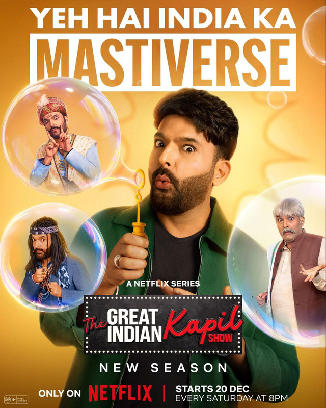 The Great Indian Kapil Show S04 (2025) Hindi Web Series HEVC ESub {🔰 Episode -14}