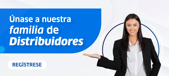 Inscribase como distribuidor