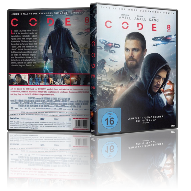 Código 8 [Dvd5-Autoría][ntsc][Cast/Ing 5.1][Sub:Varios][C.Ficción][2019]