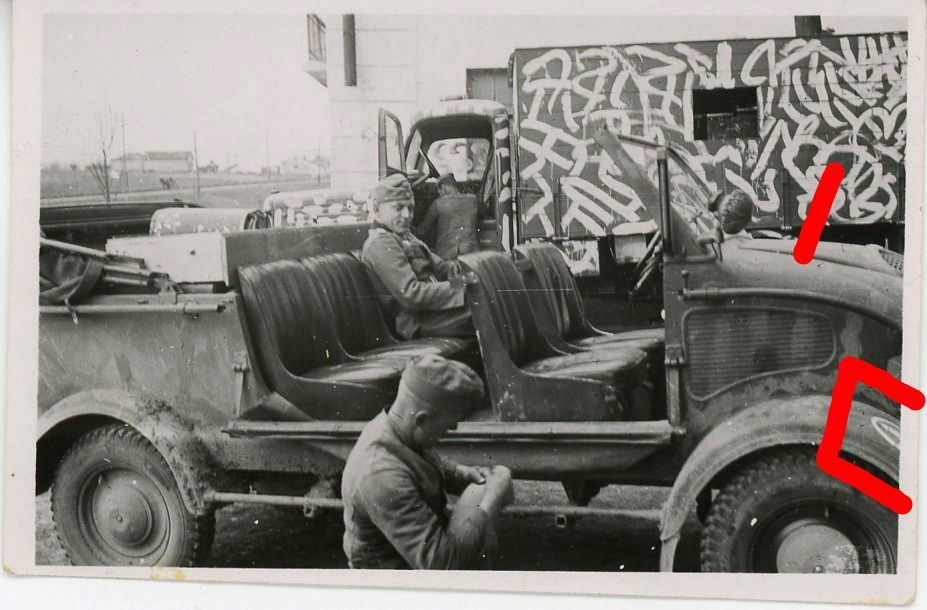 Cabrio PKW Auto Wagen Kübelwagen Steyr 6 Foto