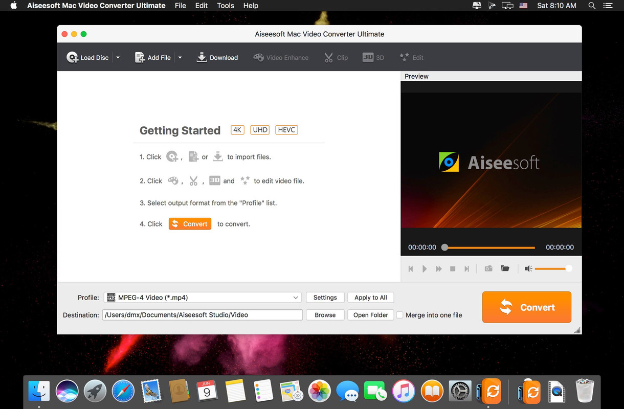 Aiseesoft Mac Video Converter Ultimate Para macOS 1