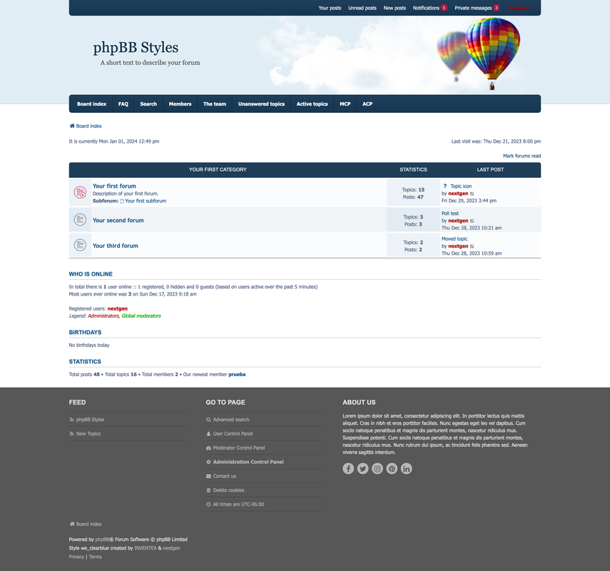 Screenshot 2024-01-01 at 12-49-45 (5) phpBB Styles - Index page