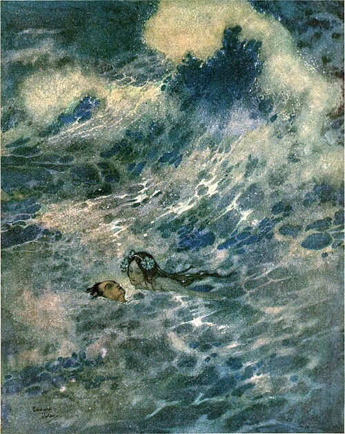 Stories-from-Hans-Andersen-Edmund-Dulac-color-plate-at-page-169