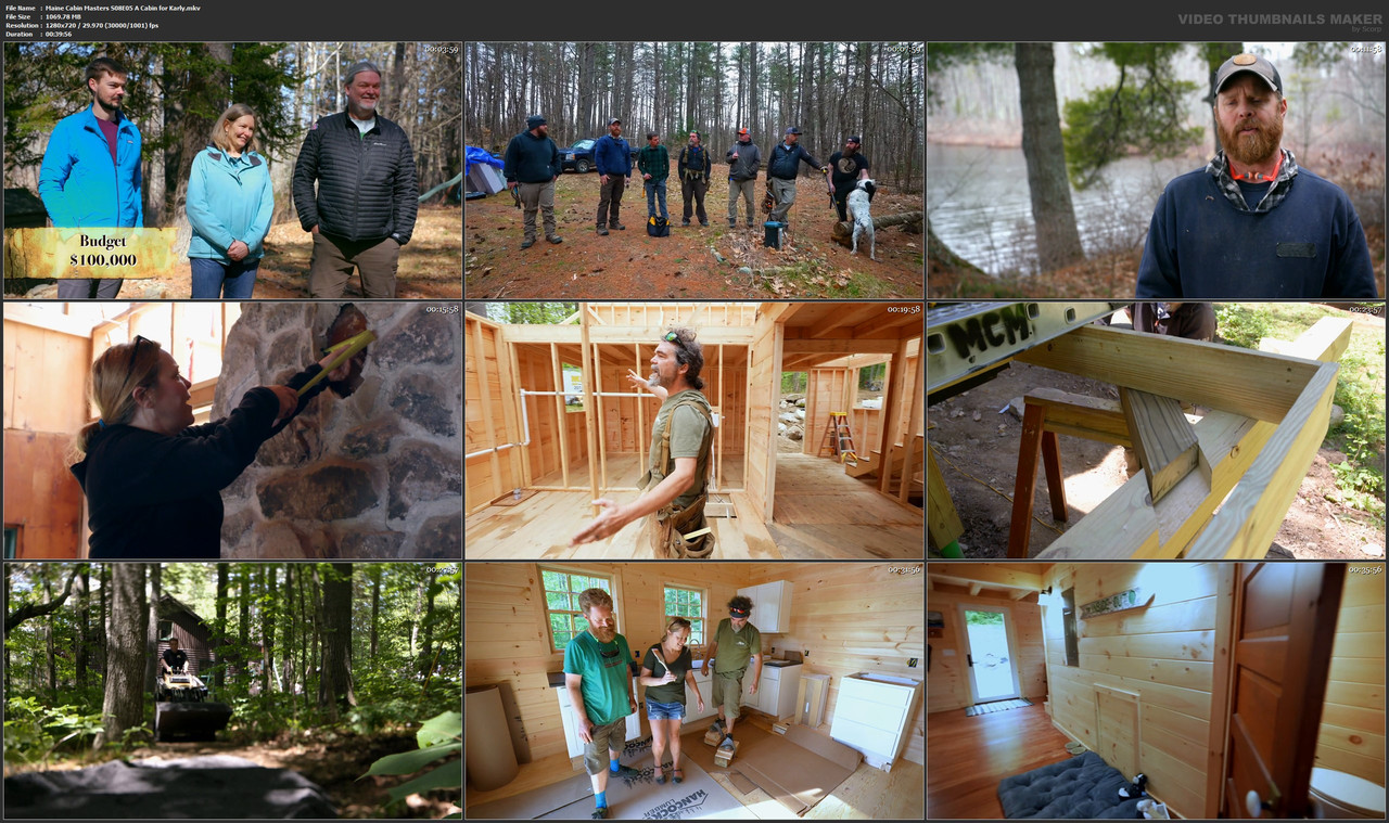 Maine Cabin Masters S08E05 A Cabin for Karly.mkv