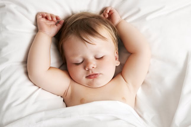 Considered as sleeping through the night