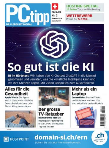 Cover: Pctipp Magazin Februar No 02 2024