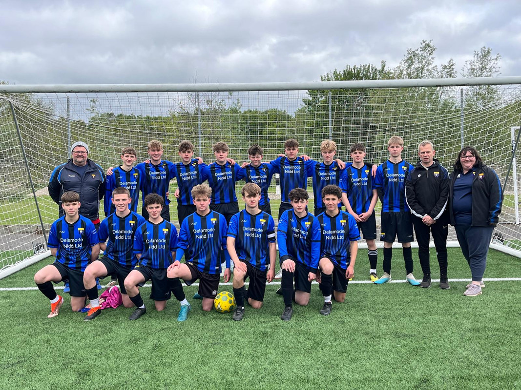 Nidd United Under 16s –Junior B League Champions