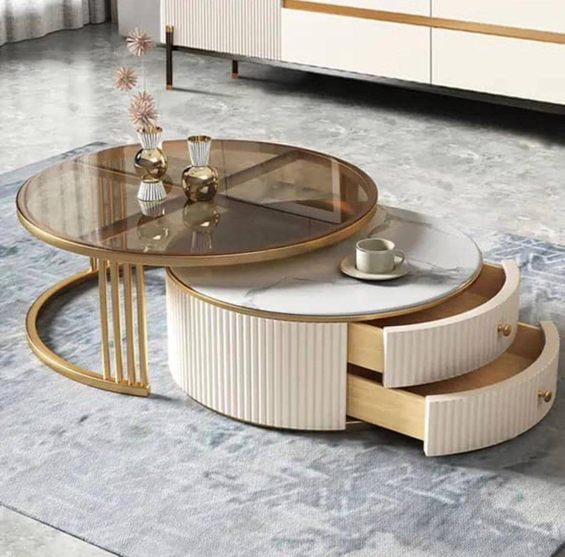 Center table and coffee table in Lagos — Vbest Luxury Interiors