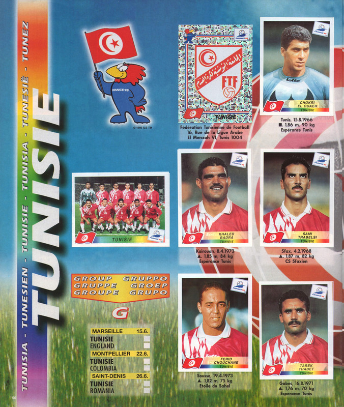 FIFA World Cup 1998 France (Panini) 58