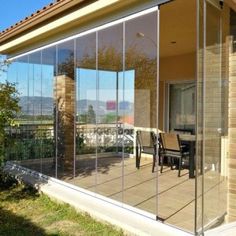 Остекление веранды стеклом