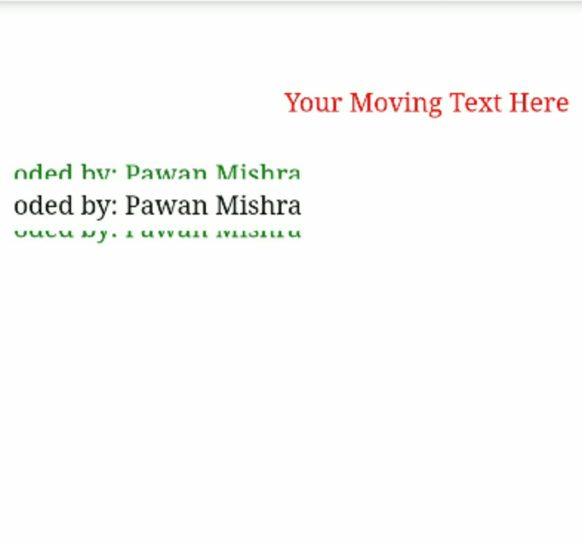 4 Kind Moving Texts Javascript Code Free Download By (WWW.PKCODE.IN)