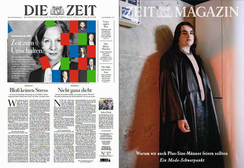 Cover: Die Zeit mit Zeit Magazin No 37 vom 08  September 2022