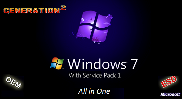 Windows 7 SP1 AIO 30in1 OEM ESD November 2019 (x86/x64)