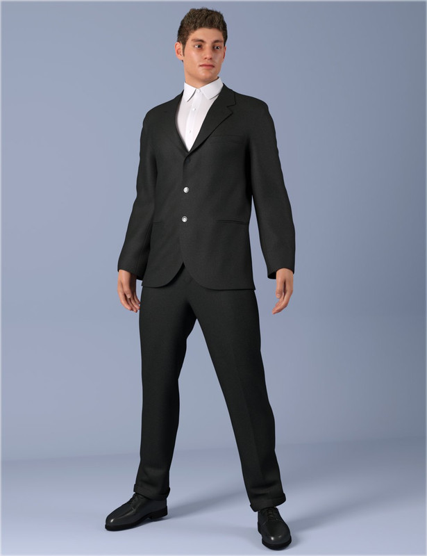 dForce HnC 3Button Suit Outfits for Genesis 8.1 Males dForce HnC 3Button Suit Outfits for Genesis 8.1 Males
