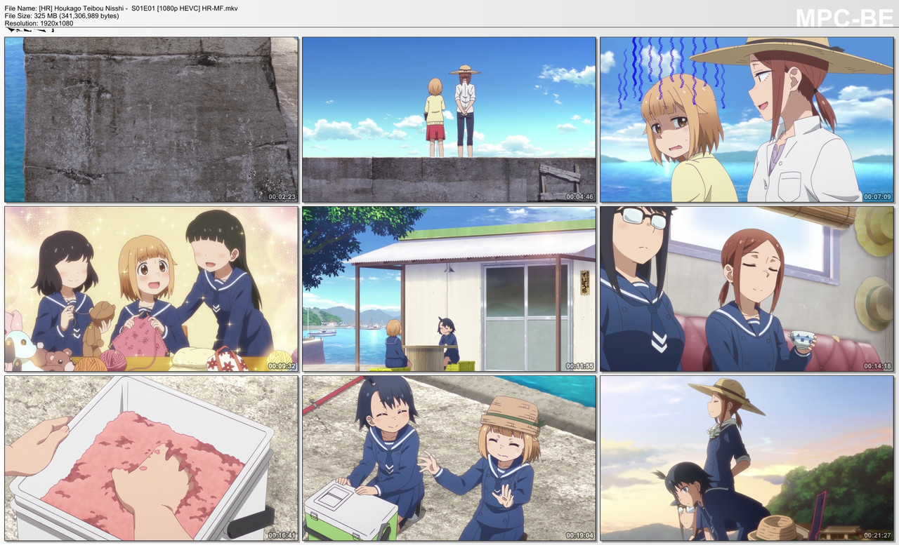 [HR] Houkago Teibou Nisshi -  S01E01 [1080p HEVC] HR-MF.mkv_thumbs
