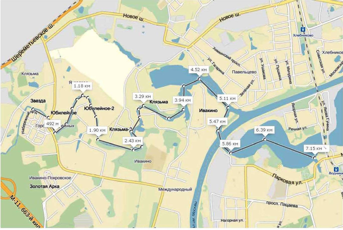 Карта Клязьма2