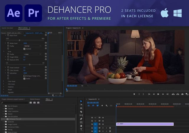 Dehancer Pro 7.1.1 (x64) for Premiere Pro & After Effects