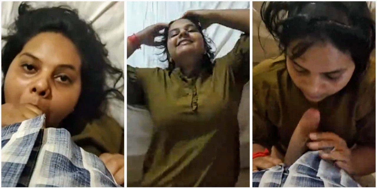 Busty Indian girl blowjob to Manager in hotel