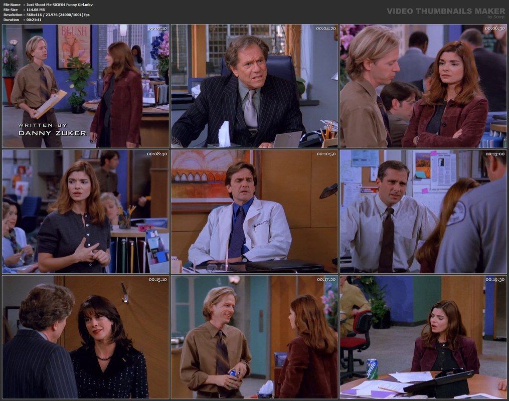 Just Shoot Me S03E04 Funny Girl.mkv