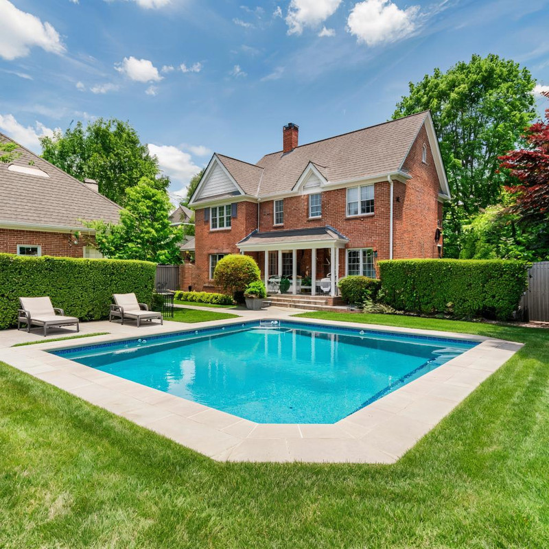 бассейн с подогревом уличный под ключ