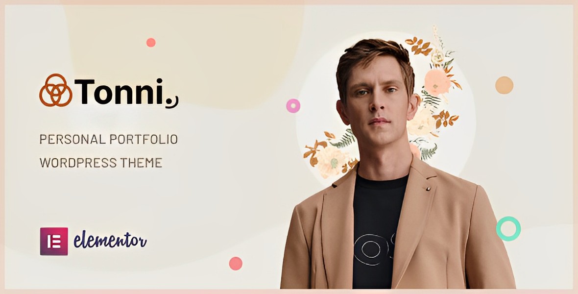 Tonni – Personal Portfolio WordPress Theme