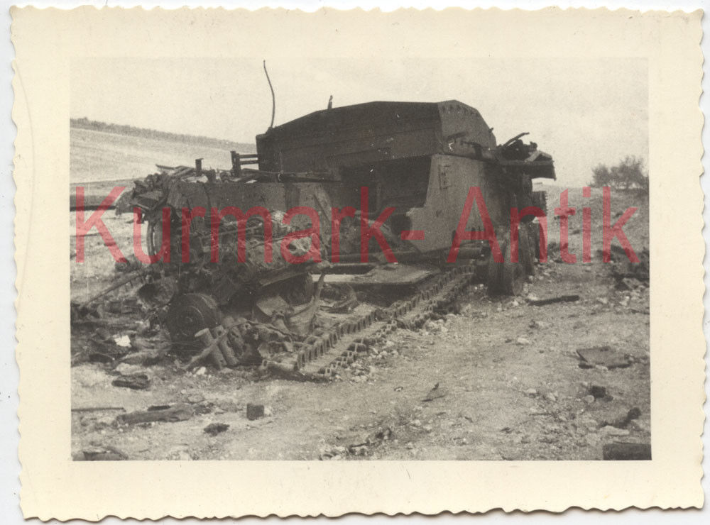 Foto Wehrmacht Panzer Jäger Abt. 13 Stug Sturmgeschütz Volltreff