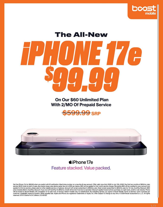 Boost Mobile Promotion