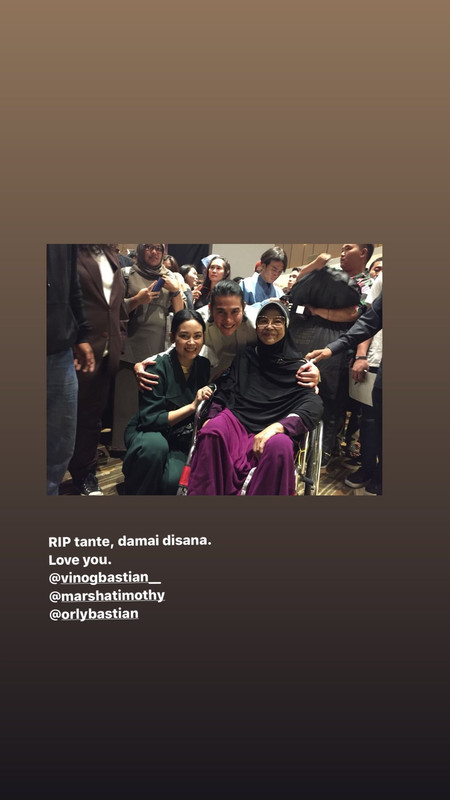 Insta story Sheila Timothy