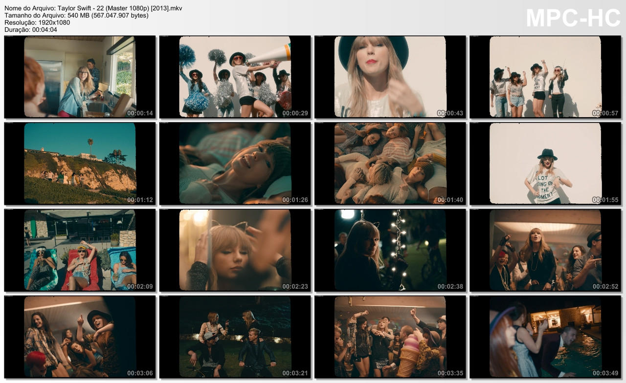 Taylor Swift - 22 (Master 1080p) [2013]