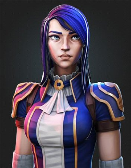 Gumroad - Caitlyn: Character Creation in Blender