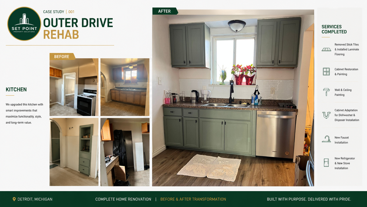 Case study renovation progress - stage 4