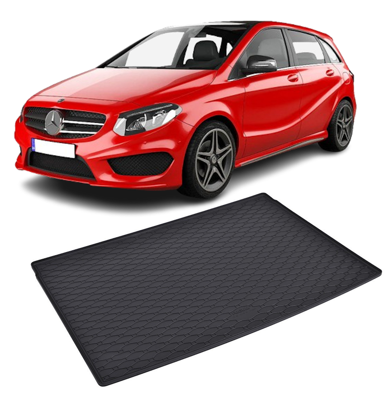 Tavita auto MERCEDES B-Klasse 2011-2018, protectie portbagaj, Cri-Flo, din cauciuc 100%, compatibil cu autoturismul MERCEDES B-Klasse