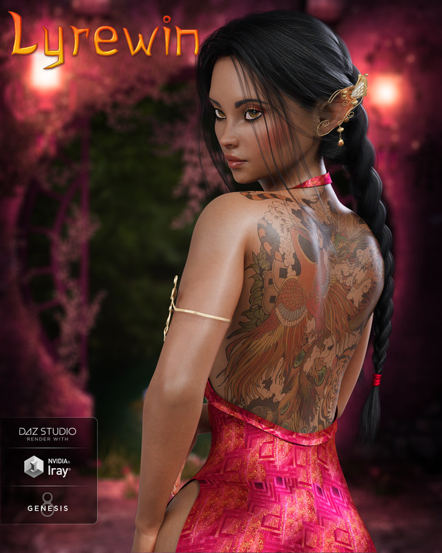 Lyrewin for Genesis 8 Female Lyrewin for Genesis 8 Female
