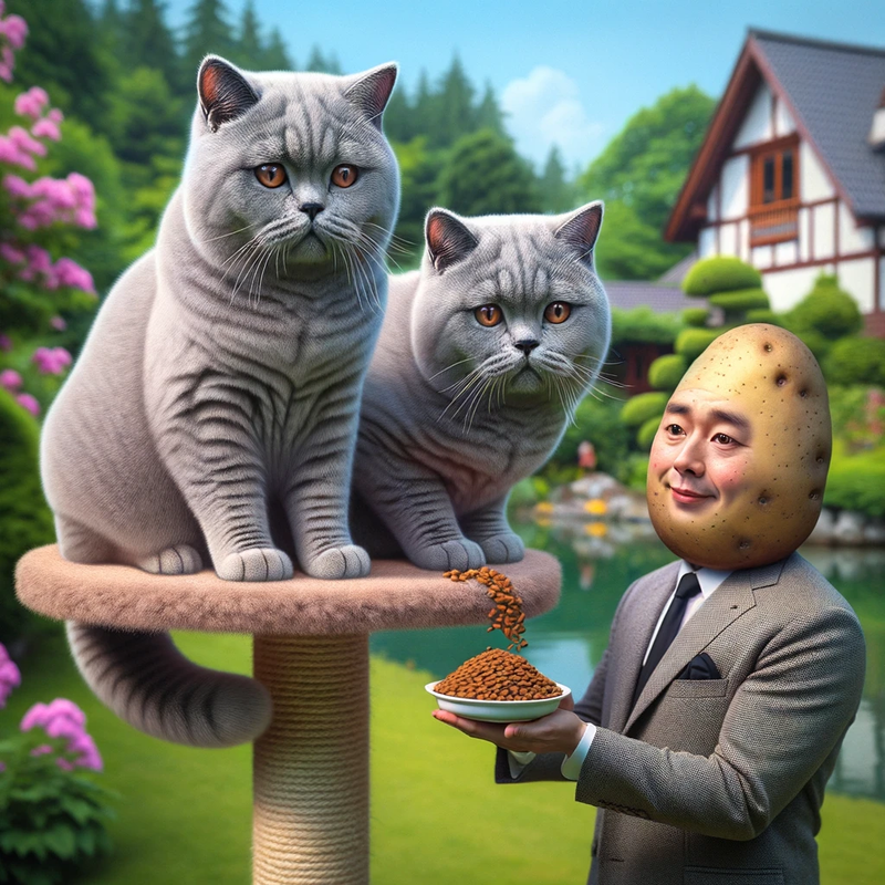 DALL-E-2023-10-25-19-26-43-Photo-realistic-portrayal-of-two-splendid-British-Shorthair-cats-with.png