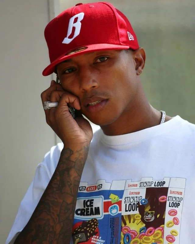 Pharrell At the 2007 F1 World Championship in Indianapolis