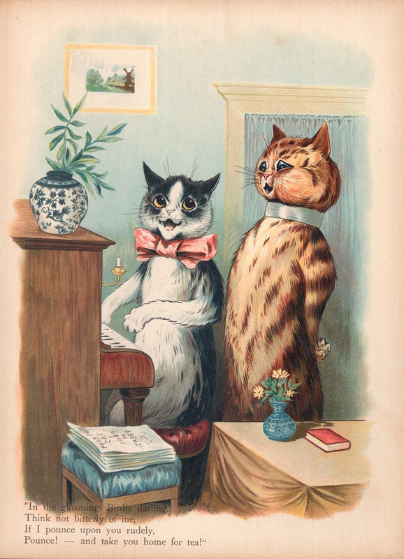 Louis-Wain-Louis-Wain-Cats-chromolitho-Meister-Drucke-308627