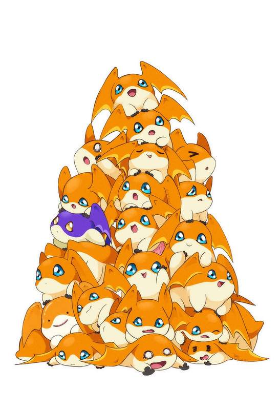 ditto-transformed-ditto-patamon-and-tsuk