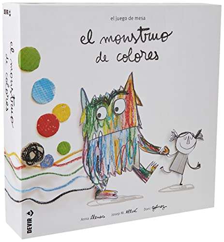 Amazon: Juego de mesa el monstruo de colores 
