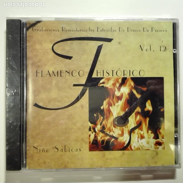 Portada - Niño Sabicas – Flamenco Histórico. Vol. 12