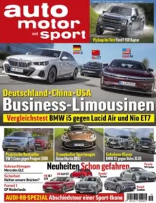 Cover: Auto Motor und Sport Magazin No 19 vom 29  August 2024