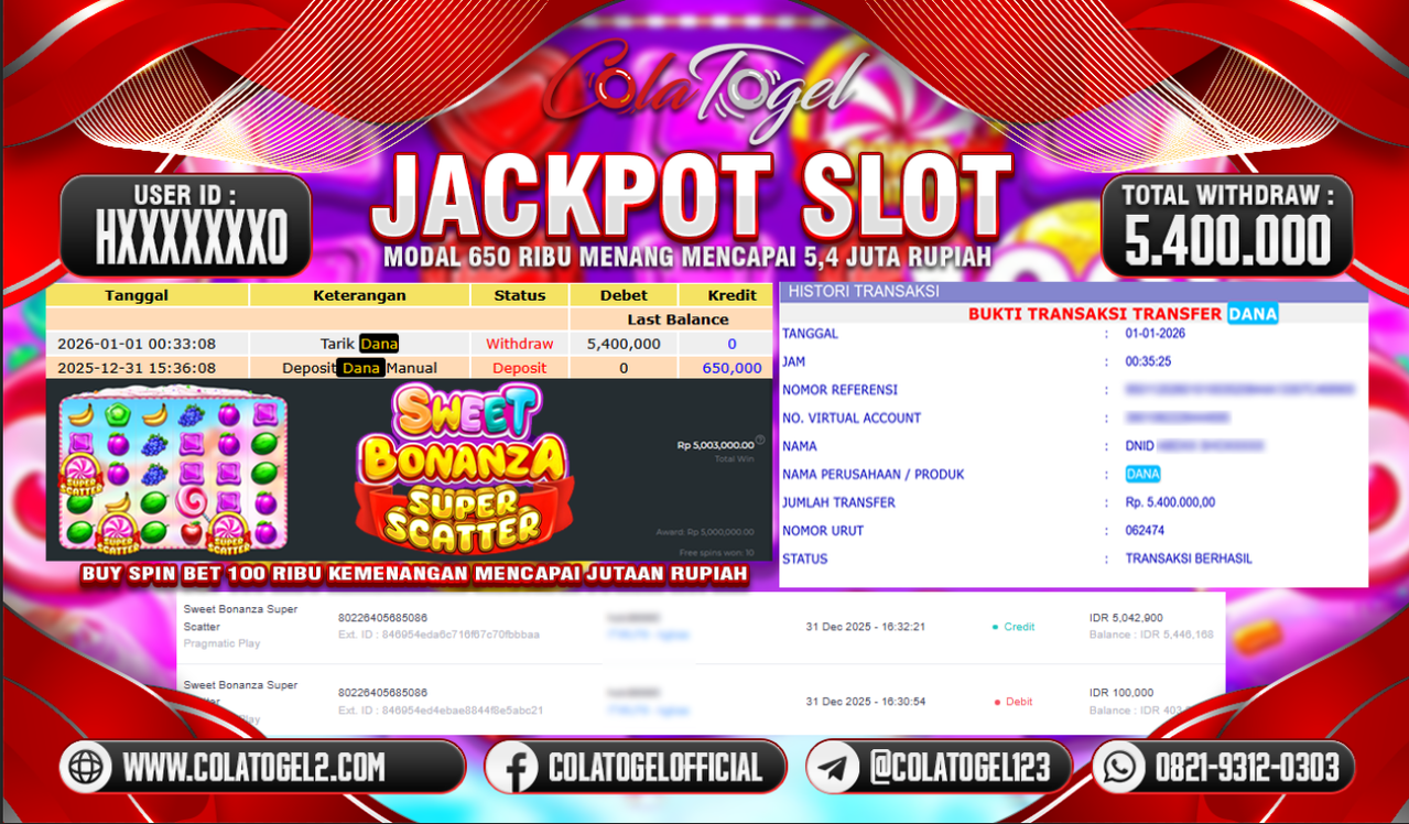 JACKPOT SLOT GACOR!!