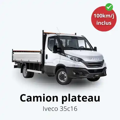 location camion plateau