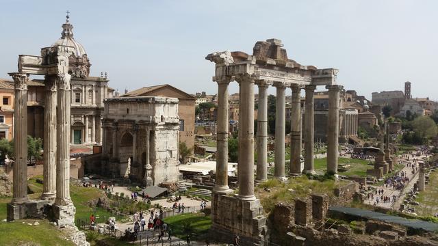 ROMA EN UN PAR DE DIAS. ABRIL 2016 - Blogs de Italia - COLISEO, MOISES, FORO.....ROMA!! (14)