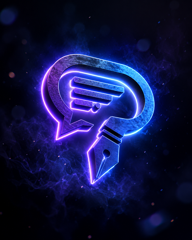 Result of: Dual Layer Halo: Floating Neon Logo