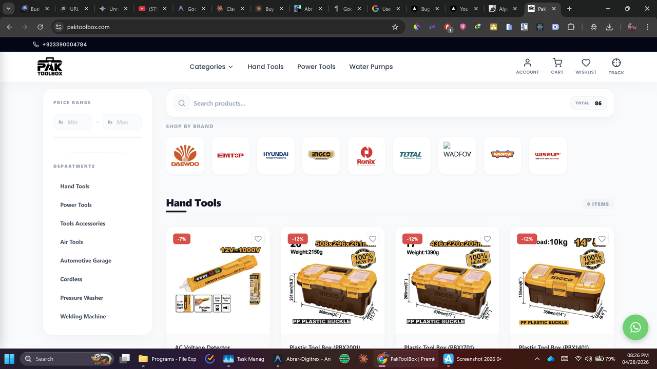 PakToolBox: Professional Retail Management & E-Commerce Ecosystem