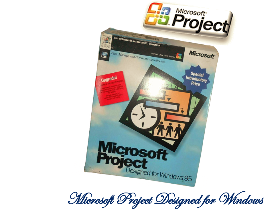 💻 Microsoft Project Software Windows 95 