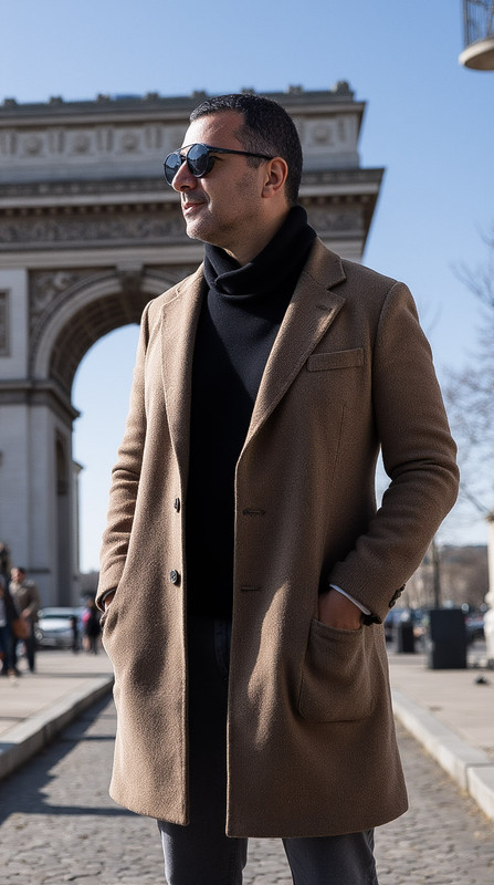 Viajante em Paris