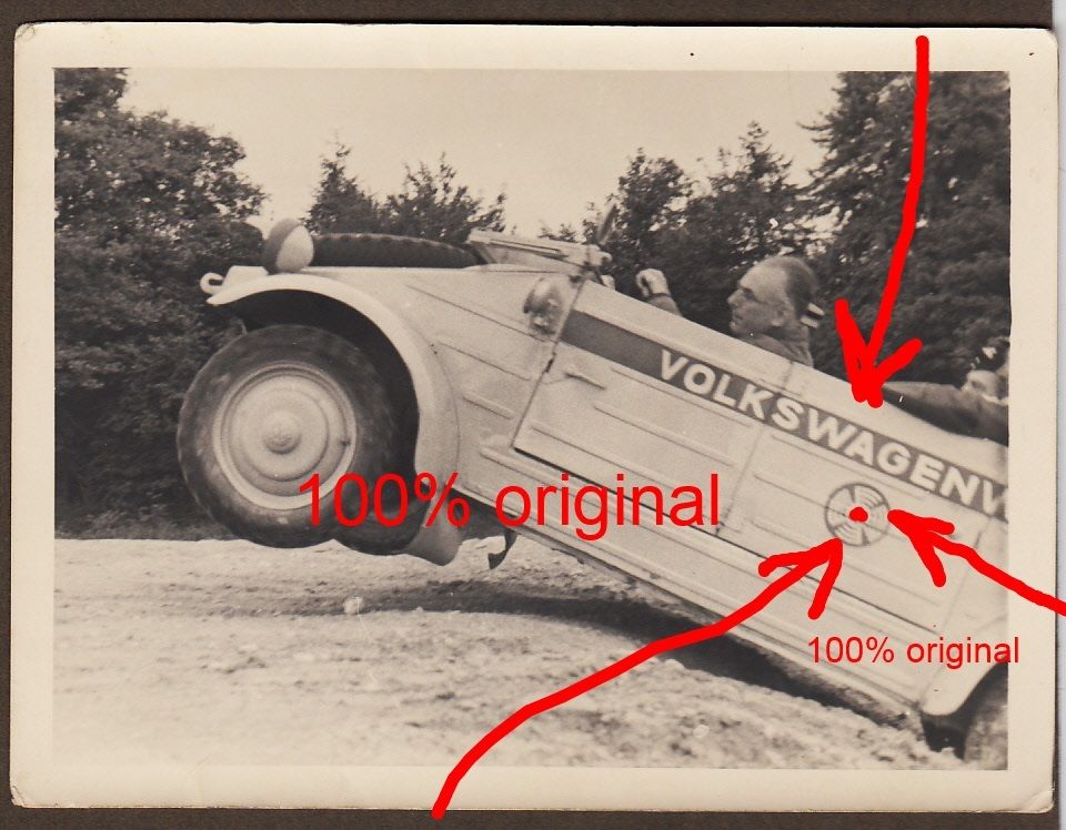 Kübelwagen Testfahrzeug Prototyp Volkswagenwerk