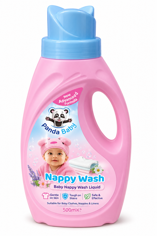 Panda Baby Nappy Wash 500ml