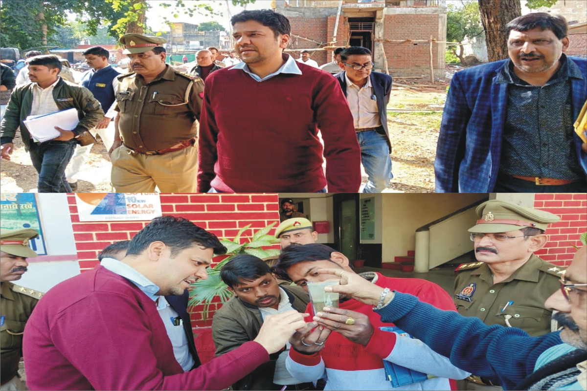 जिलाधिकारी ने थाना कोतवाली, थाना सीपरी बाजार एवं थाना प्रेम नगर में निर्माणाधीन हॉस्टल और बैरक का किया निरीक्षण